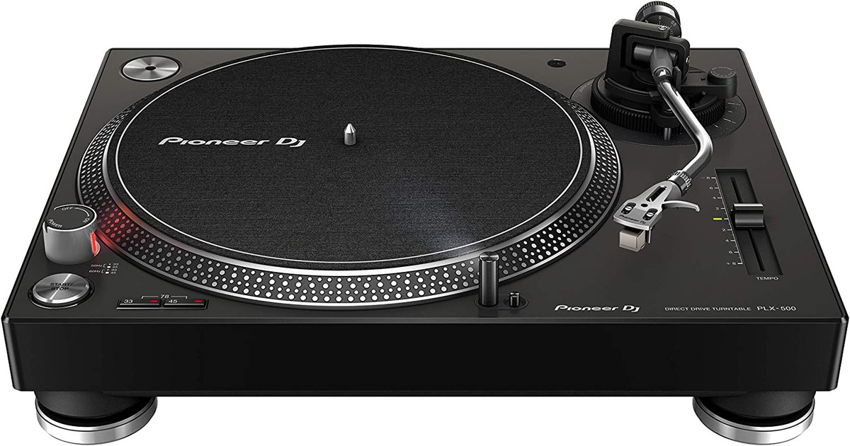 £54 off this Pioneer DJ PLX-500-K Direct Drive DJ Turntable https://t.co/8OW7ci9WUr #techdeals https://t.co/fdYxjKDdv6