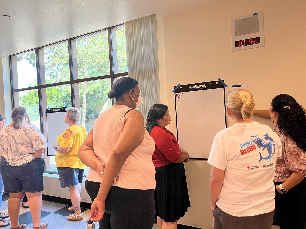 #IbelieveinFUSD teachers! Our dedicated teachers preparing to deliver stellar math instruction.