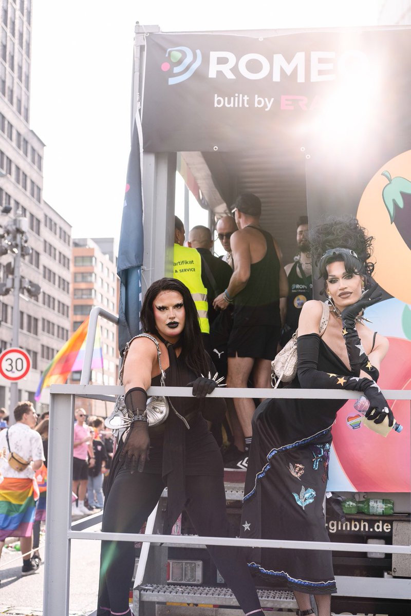 Who had the best outfit? #BerlinPride #RomeoPride