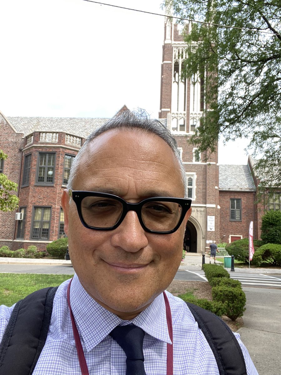 Back at Dwight Morrow High School where I started teaching 24 years ago. This time I am a Vice Principal. Looking forward to learn, grow and serve. #Englewood #NJ
