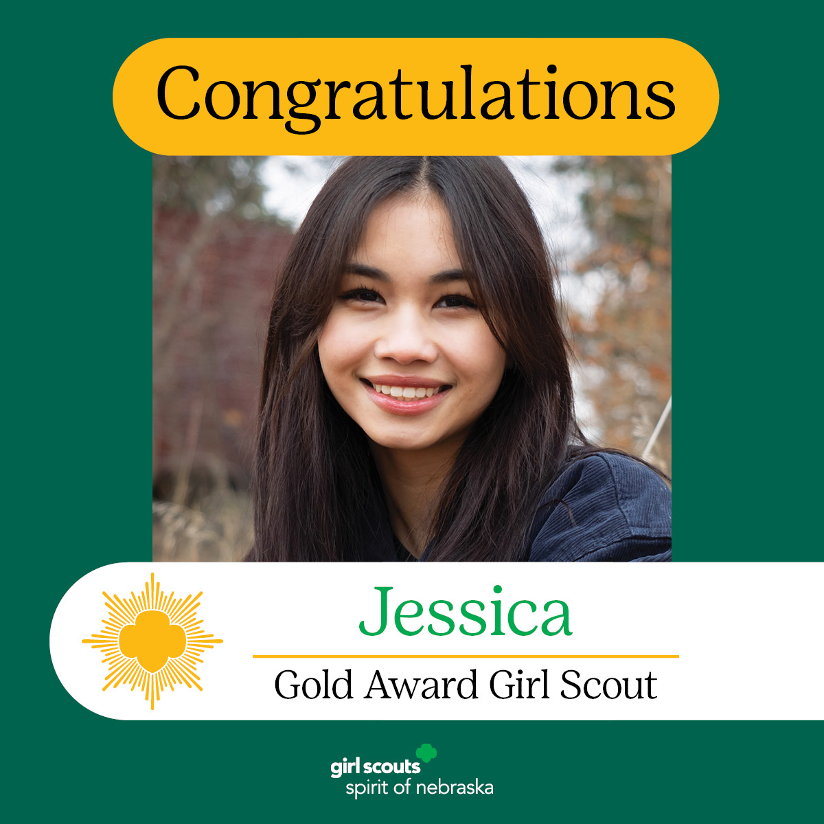 Congratulations to the 2023 Gold Award Girl Scouts! 💚Meet Jessica! She raised funds, coordinated the construction of a new monument wall for veterans at Hickman Legion, and organized an official Legion Dedication Ceremony.
Read more about her project: bit.ly/3ruB8H3