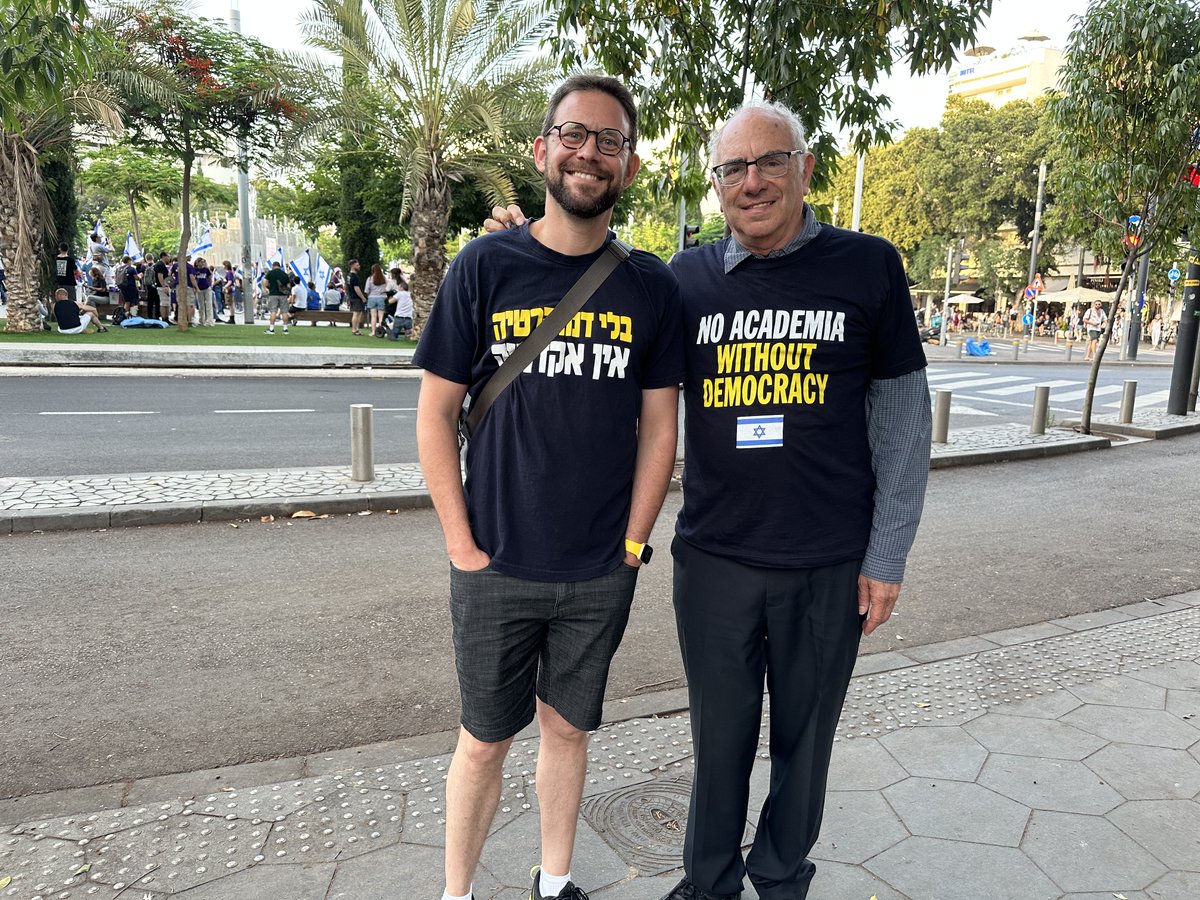 Visited scientists in Israel that were in my lab: Yaron Ilan, Arnon Karni &Keren Regev, Danny Frenkel, Lior Mayo. Was at pro-democracy rally with Lior. Basic work on nasal Protollin for AD and nasal anti-CD3 for MS that Danny and Lior studied in my lab are now in clinical trials!