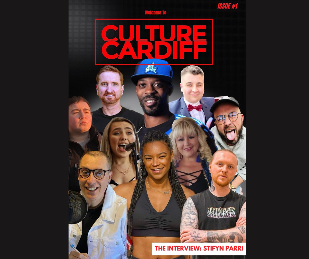Culture Cardiff (@culture_cardiff) on Twitter photo HERE'S A SNEAK PEAK OF THE AMAZING TEAM BEHIND OUR AUGUST EDITION OF #culturecardiff
COMING NEXT WEEK...⭐️
AVAILABLE AT culturecardiff.co.uk AND ALL OF CARDIFF'S TOP VENUES!!
<a href="/NathanWyburnArt/">Nathan Wyburn Artist</a> <a href="/WyburnWayne/">WYBURN & WAYNE 🏴</a> <a href="/wayne_courts/">Wayne Courtney 💙</a> <a href="/odinJJl/">Odinjj</a> <a href="/CoachCallanan/">MATT CALLANAN</a>
<a href="/Cardiff_Theatre/">Cardiff Theatre Cafe at St. Andrew’s 🎭</a> <a href="/FabianDubz/">Fabian Dubz</a> HERE'S A SNEAK PEAK OF THE AMAZING TEAM BEHIND OUR AUGUST EDITION OF #culturecardiff
COMING NEXT WEEK...⭐️
AVAILABLE AT culturecardiff.co.uk AND ALL OF CARDIFF'S TOP VENUES!!
<a href="/NathanWyburnArt/">Nathan Wyburn Artist</a> <a href="/WyburnWayne/">WYBURN & WAYNE 🏴</a> <a href="/wayne_courts/">Wayne Courtney 💙</a> <a href="/odinJJl/">Odinjj</a> <a href="/CoachCallanan/">MATT CALLANAN</a>
<a href="/Cardiff_Theatre/">Cardiff Theatre Cafe at St. Andrew’s 🎭</a> <a href="/FabianDubz/">Fabian Dubz</a>