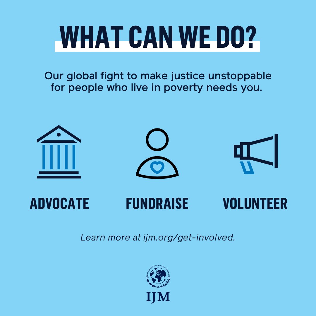 With over 25 years of combating #modernslavery alongside local governments and partners, IJM has seen measurable impact from strengthening law enforcement and empowering survivors to lead this fight. 

Learn more: ijm.org/about-ijm 

 #endhumantrafficking #untilallarefree