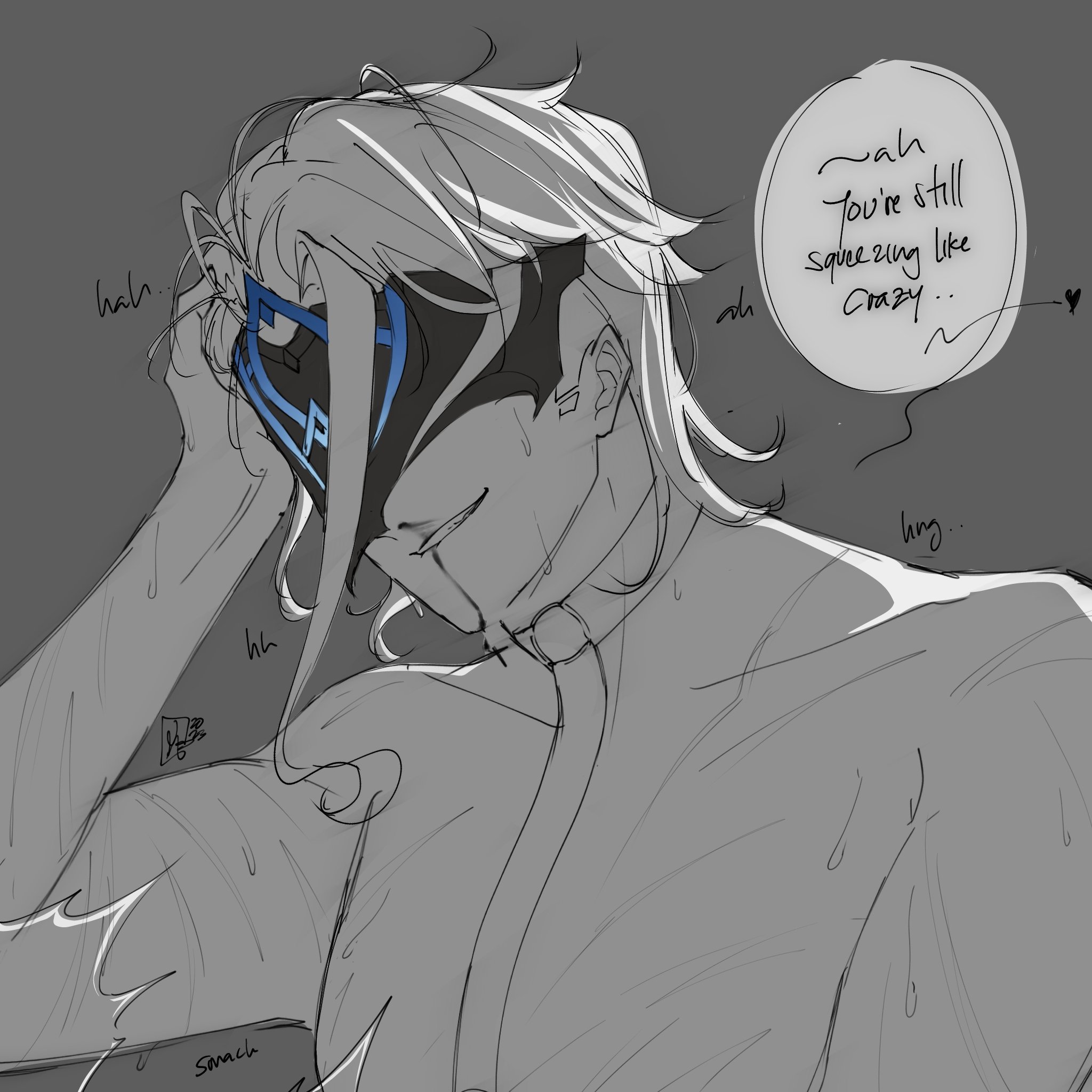 Atmos on X: Aphrodisiac. 🤷🏻‍♀️ I was reading Umekoppe-sensei's manga,  inspired, and my hand slipped again. #dottore #ildottore  t.cokFSJt8qhkh  X