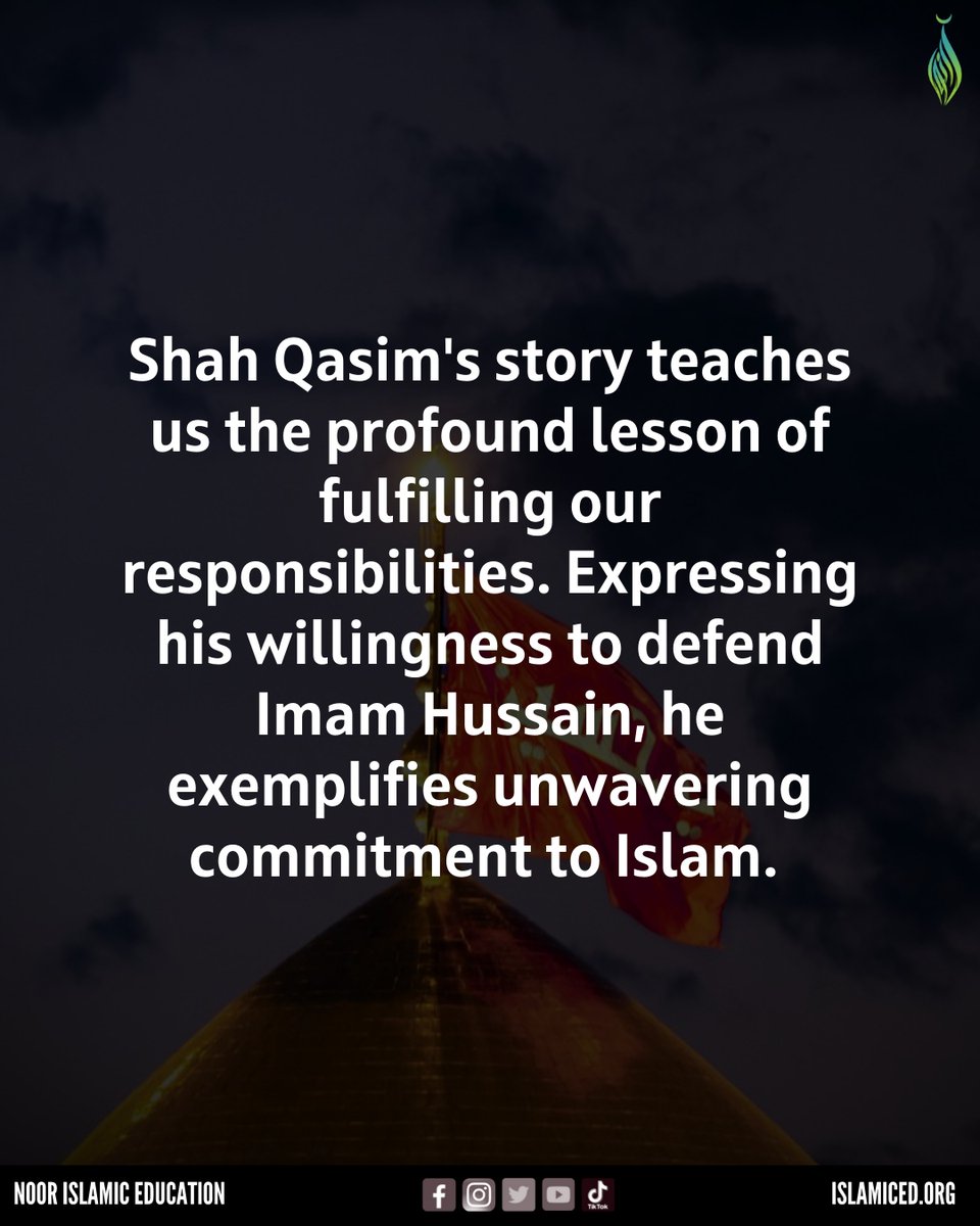 NoorIslamicEd's tweet photo. Exemplary Role Model: Shah Qassim 

#ExemplaryRoleModel #ShahQasim #FulfillingResponsibilities #EmbracingCommitment #SeekingTruthAndJustice #Muharram2023 https://t.co/BTu82oeeaB