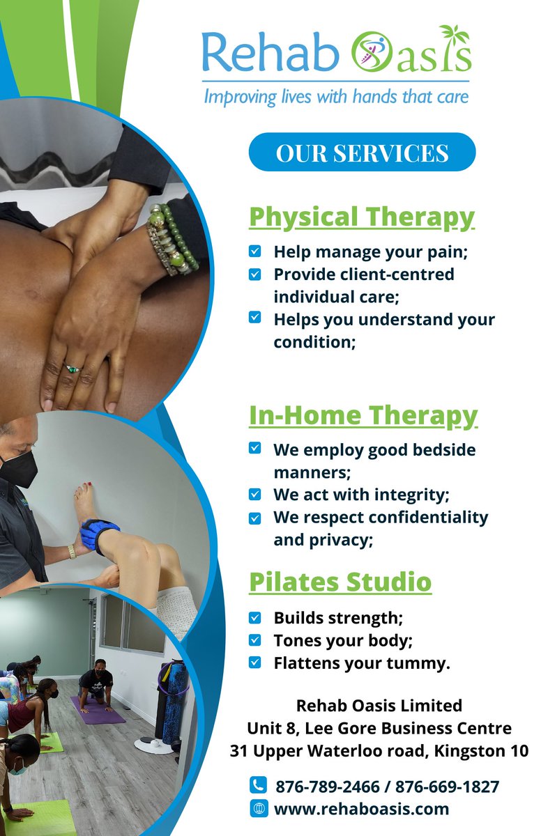 RehabOasisJM's tweet photo. Improving lives with hands that care and providing you with the health products you need✨️ #RehabLife #PhysicalTherapy #MedicalProducts #HealthCare #CompassionateCare #RehabOasisLtd https://t.co/d1jCu32Oq6
