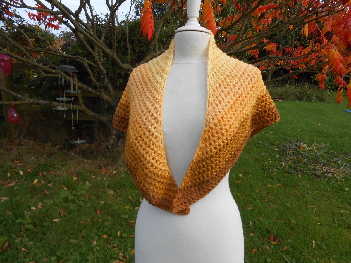 Walsh11Della's tweet photo. Crocheted Shawl, Crochet Wrap. Triangle shawl. Oversized Scarf. Crochet shawlette. #etsymntt #creativebizhour #irishcrafthour #BMRTG https://t.co/Euyjxd10ao via @Etsy https://t.co/wHGV0SlpCB