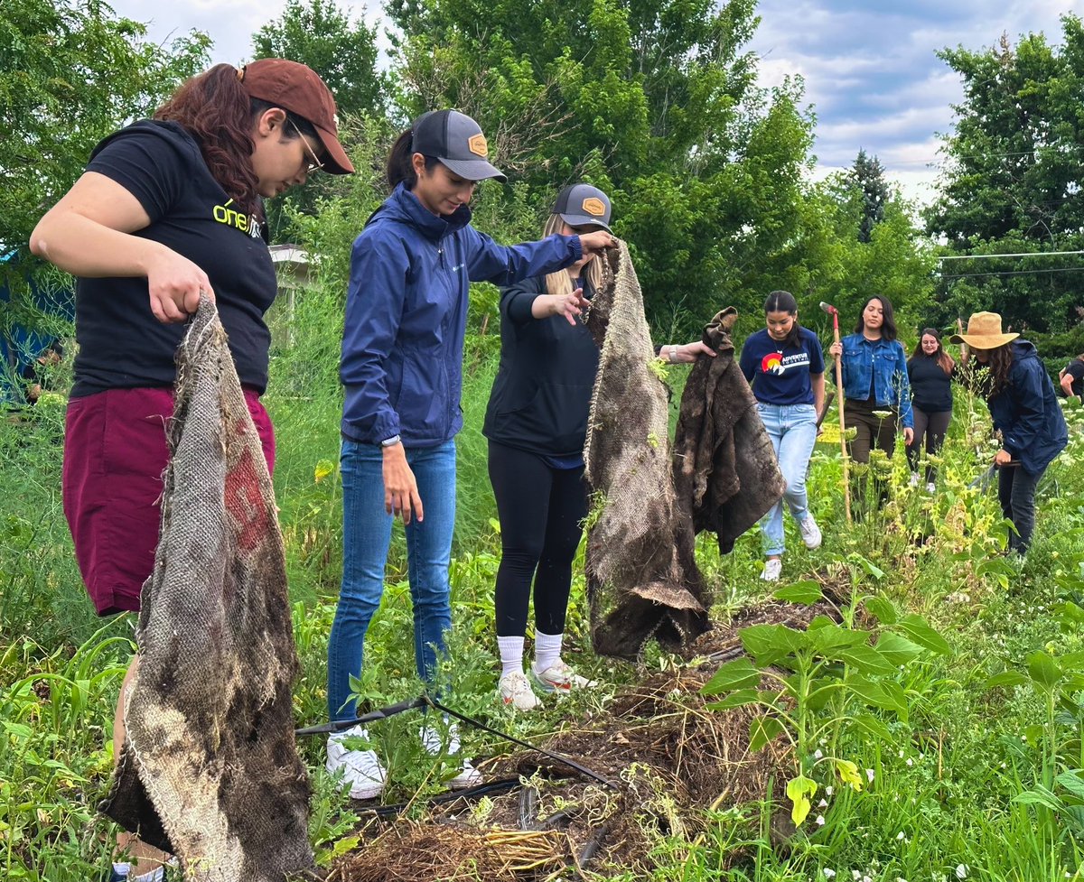 🌟 Day 4 in Denver was all about giving back! We volunteered at <a href="/sproutcityfarms/">Sprout City Farms</a> Denver Green School Community, participating in different vegetable gardening activities, and partnered with <a href="/kenziscauses/">Kenzi’s Causes</a>, assembling backpacks for kids in need. Heartwarming experiences! 💚🎒