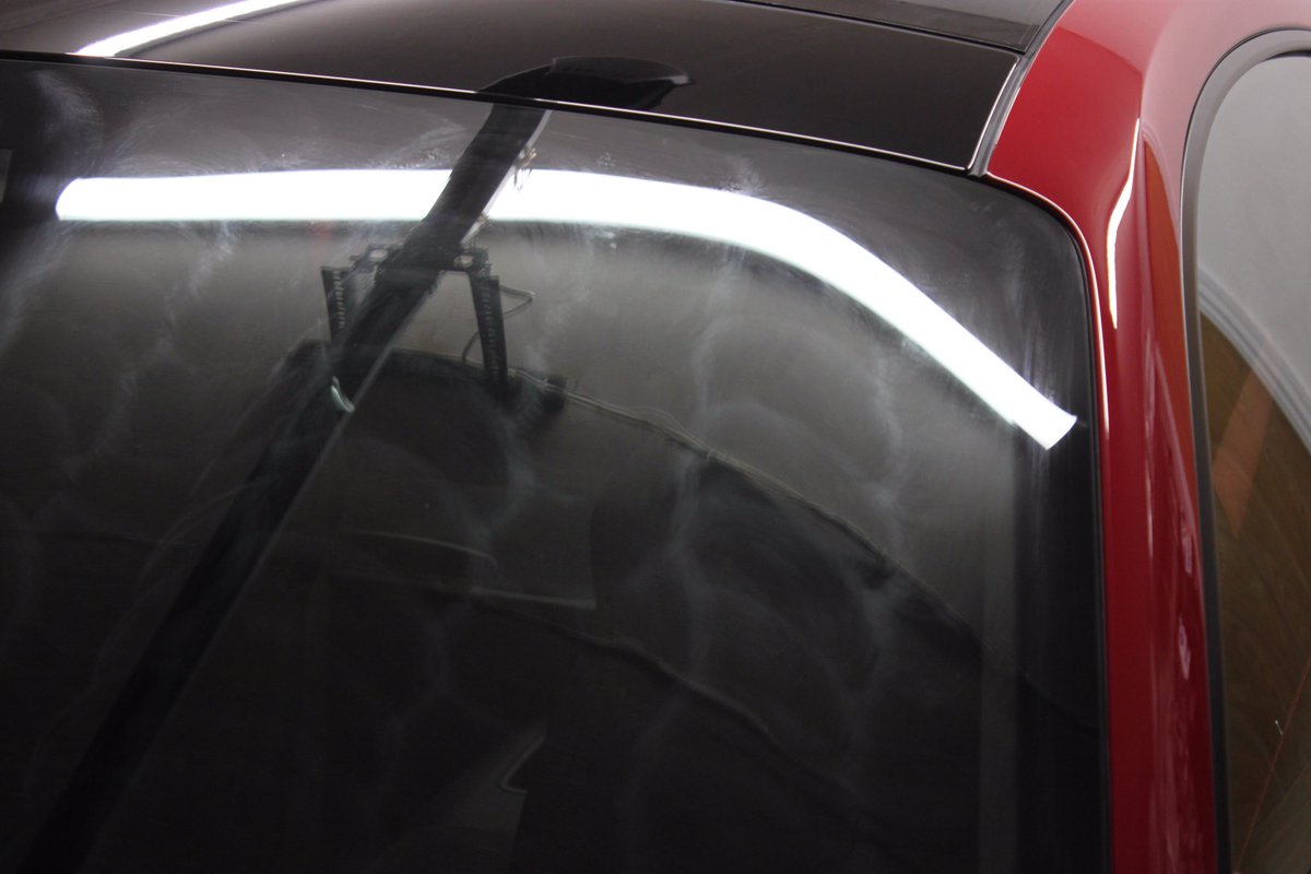 Bodywork and glass finished