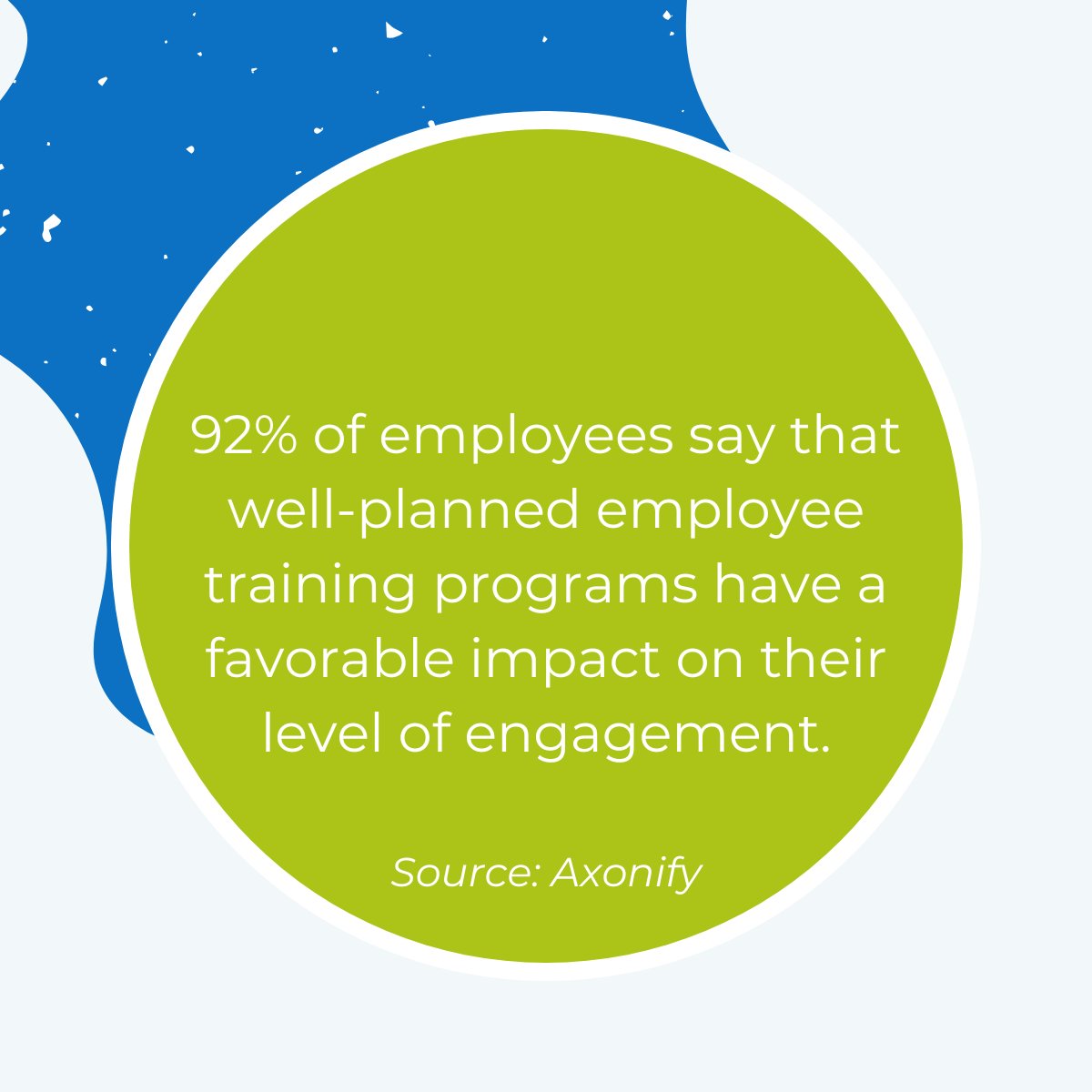 nilctraining's tweet photo. 92% of employees say that well-planned employee training programs have a favorable impact on their level of engagement.
Source: Axonify
#training #learninganddevelopment #porthour #NILC https://t.co/Gw31SDWtD7