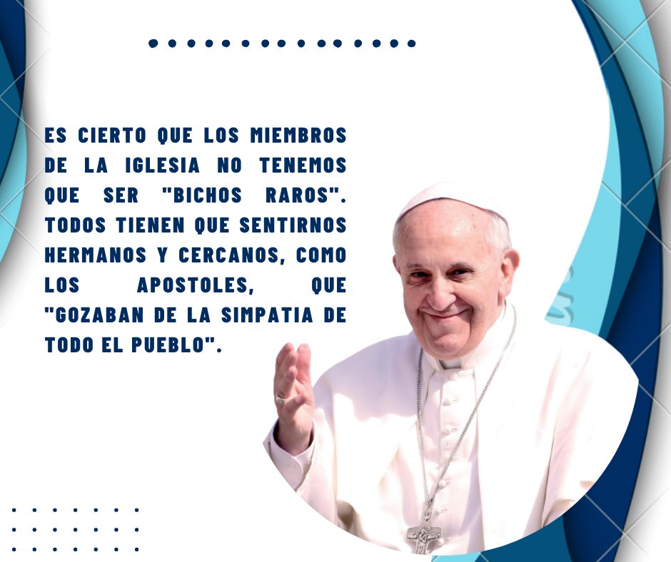 El Papa Francisco nos invita a testimoniar la belleza de la generosidad, del servicio, de la pureza, de la fortaleza, del perdón, de la fidelidad a la propia vocación, de la oración, de la lucha por la justicia y el bien común, del amor a los pobres, de la amistad social.
