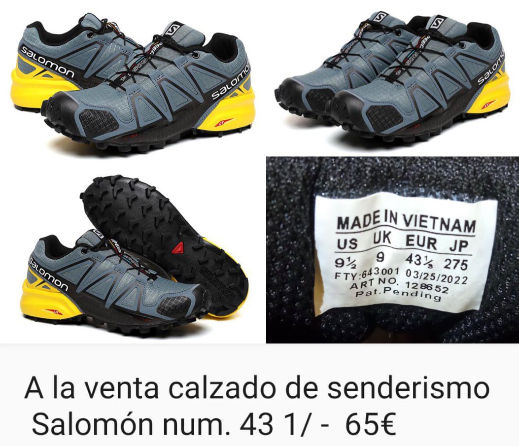 Se vendennn salomon sin estrenar, si alguien esta interesado ke me digaaa