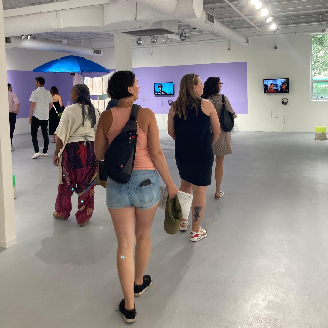 HPAC_chicago's tweet photo. Thank you for joining us on Saturday for another fantastic Center Day. Seeing so many familiar and new faces participating in art activities, dancing with Las Bompleneras, visiting our galleries and celebrating art and community was beautiful.
#HydeParkArtCenter #CenterDay https://t.co/wNhcmMryDI
