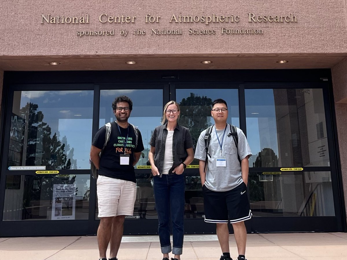 LeapStc's tweet photo. @JBuch7 + @joeko1991 took a #LEAPIntoSummer at @NCAR_Science @NCAR_CGD before heading back to NYC to prep for LEAP's 2023-24 #ML Journal Club line-up. (Pssst! it's going to be a great year!)
@Columbia @columbiaclimate @LamontEarth
#LEAPPostdocs #Teamwork #climate #physics https://t.co/S5HGshZc8E