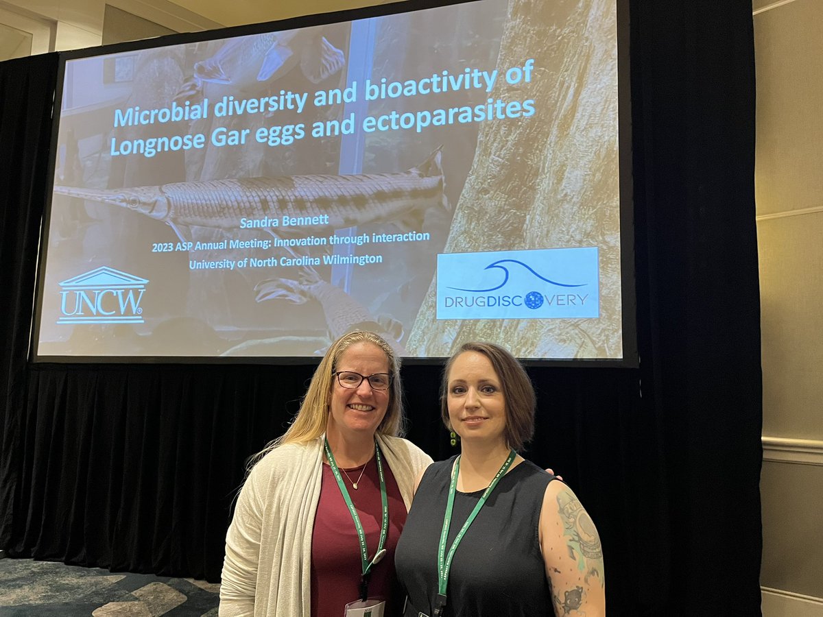 WS_DISCOveryNP's tweet photo. #proudPI  Our @UNCW_CMS   marine science masters student Sandra Bennett @wholigan461 did a really nice job in her talk today at #ASP2023.  Great session all around! https://t.co/aR0HgI5pd9