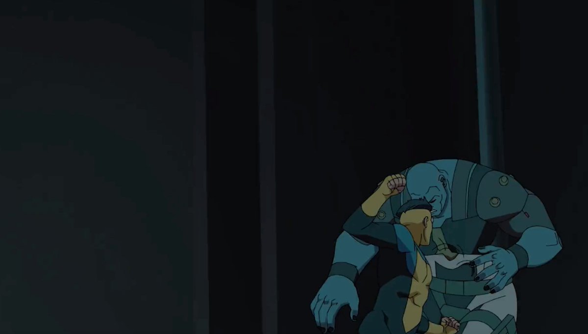 splashpagevideo's tweet photo. Is it just me or is Mark punching the Mauler Twin in the nuts? #Invincible https://t.co/lmAbJDmVkc