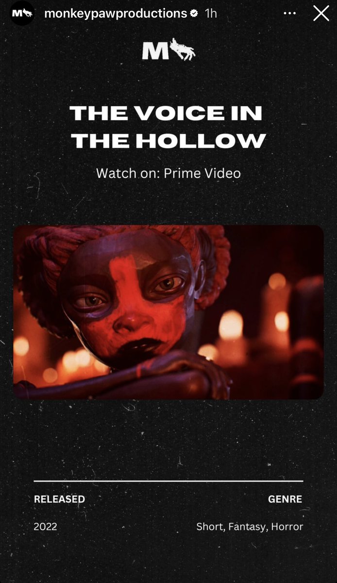 Thank you <a href="/JordanPeele/">Jordan Peele</a> and <a href="/Monkeypaw/">Monkeypaw Productions</a>  we’re very honored! ❤️❤️❤️❤️❤️❤️❤️❤️❤️❤️❤️❤️❤️
youtu.be/_FOw3DpcB18