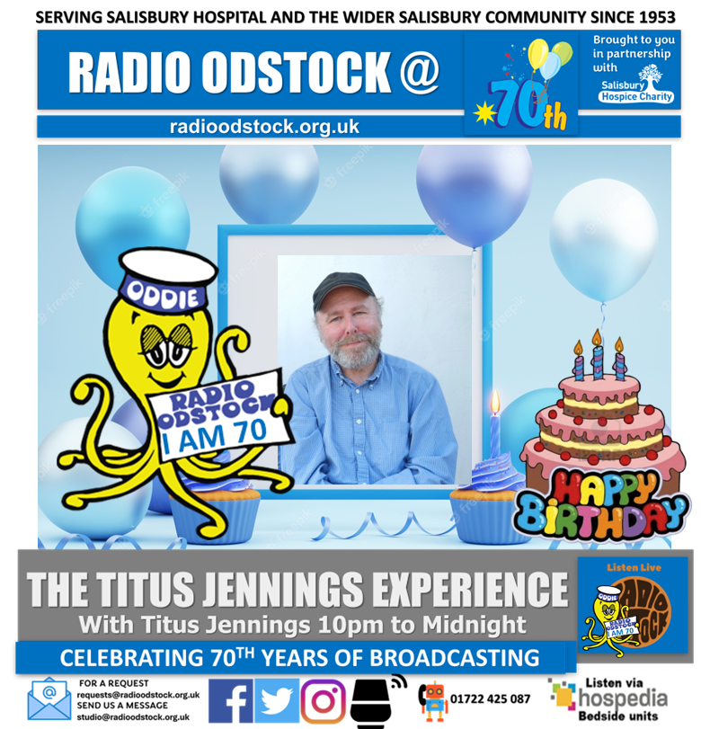 OdstockRadio's tweet photo. Enjoy the Sound of #FreeRangeRadio when The Titus Jennings Experience brings you #DamnFineMusic by
@KateBushMusic
@PolySpree
@Kaprekars
@gruffingtonpost
@tmbg
and many more. #TuneIn from  10pm. https://t.co/5gt25SjMC5