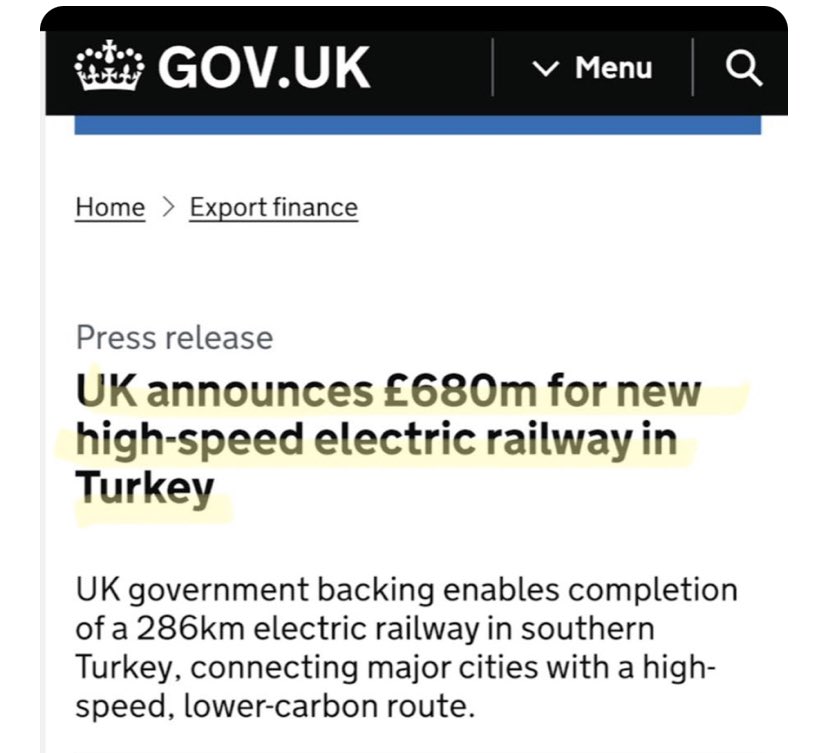 UKIP's tweet photo. Whilst millions of Brits are struggling to put food on the table our government are spending £680 million on high speed rail IN TURKEY. 

#UKIP WILL SCRAP FOREIGN AID! https://t.co/VqIxiHDIcC