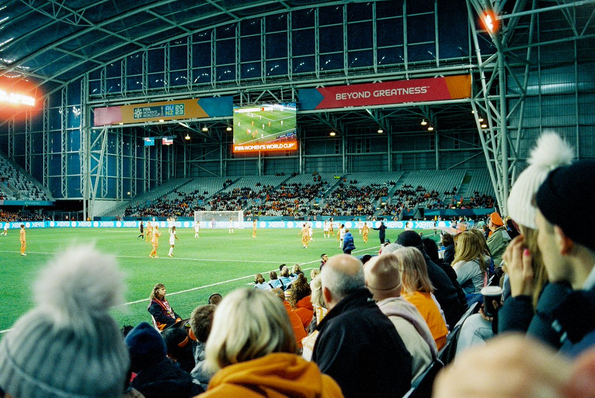 JoeyBabingus's tweet photo. Netherlands v Portugal 
FIFA Women's World Cup 2023
Shot on @CineStillFilm 800T https://t.co/8hnSF3ILgI