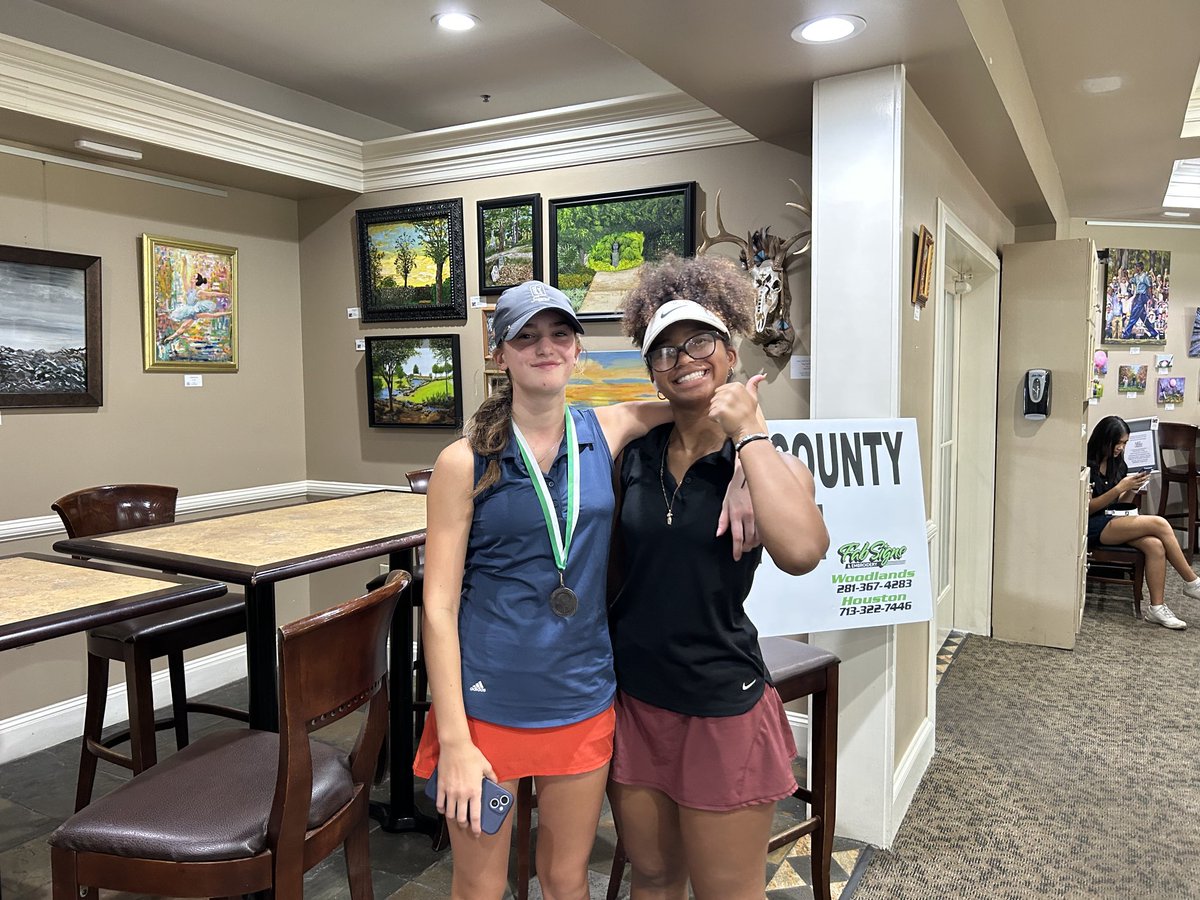 Congrats or our medal winners as well as everyone else who who played in the Ft Bend Championship at Pecan Grove CC!  Lots of great golf today!  Kade Barnes took home 🥇while Colby Hemenes and Ella Donovan both brought home 3rd place!