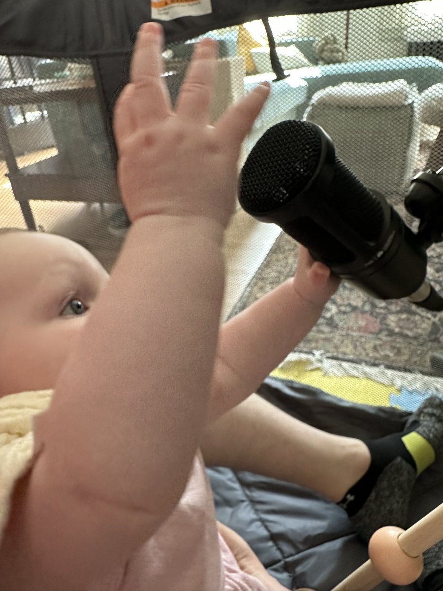 laying down some guest vocals