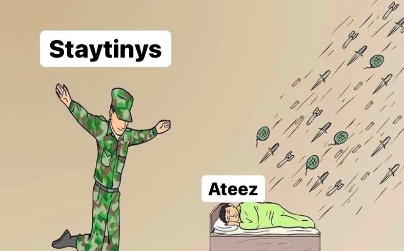 How staytinys protect ateez