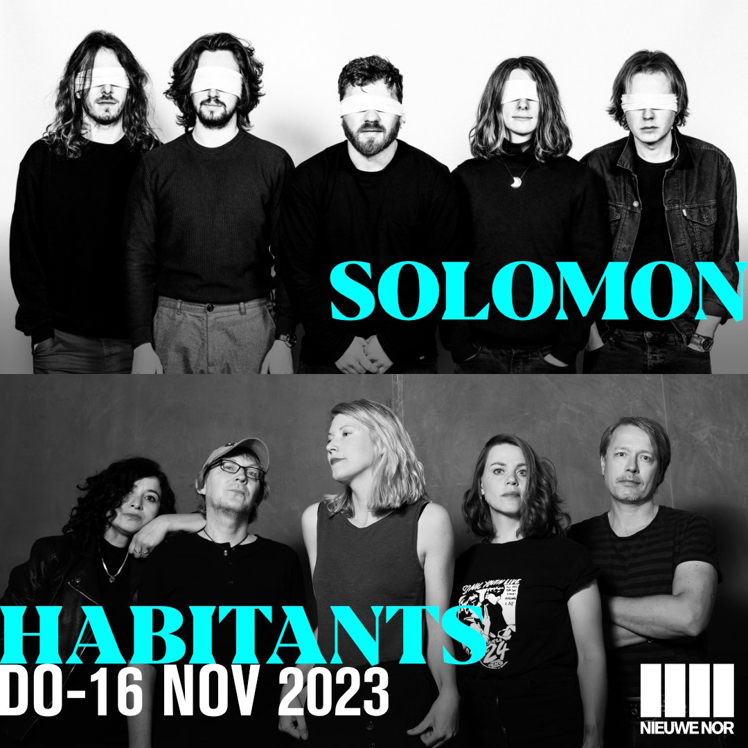 poppodium NIEUWE NOR (@nieuwenor) on Twitter photo #nieuw ๐ Een mooie double bill op 16 november: ๐ฆ๐ผ๐น๐ผ๐บ๐ผ๐ป uit M'tricht gooit hoge ogen met haar debuut, samen met ๐๐ฎ๐ฏ๐ถ๐๐ฎ๐ป๐๐ uit Nijmegen met een mix van alternatieve dreampop en shoegaze.
๐๏ธ nwnr.nl/solomon-habitaโฆ (vanaf 28-7 10u)
#solomon #habitants #concert #nieuw ๐ Een mooie double bill op 16 november: ๐ฆ๐ผ๐น๐ผ๐บ๐ผ๐ป uit M'tricht gooit hoge ogen met haar debuut, samen met ๐๐ฎ๐ฏ๐ถ๐๐ฎ๐ป๐๐ uit Nijmegen met een mix van alternatieve dreampop en shoegaze.
๐๏ธ nwnr.nl/solomon-habitaโฆ (vanaf 28-7 10u)
#solomon #habitants #concert