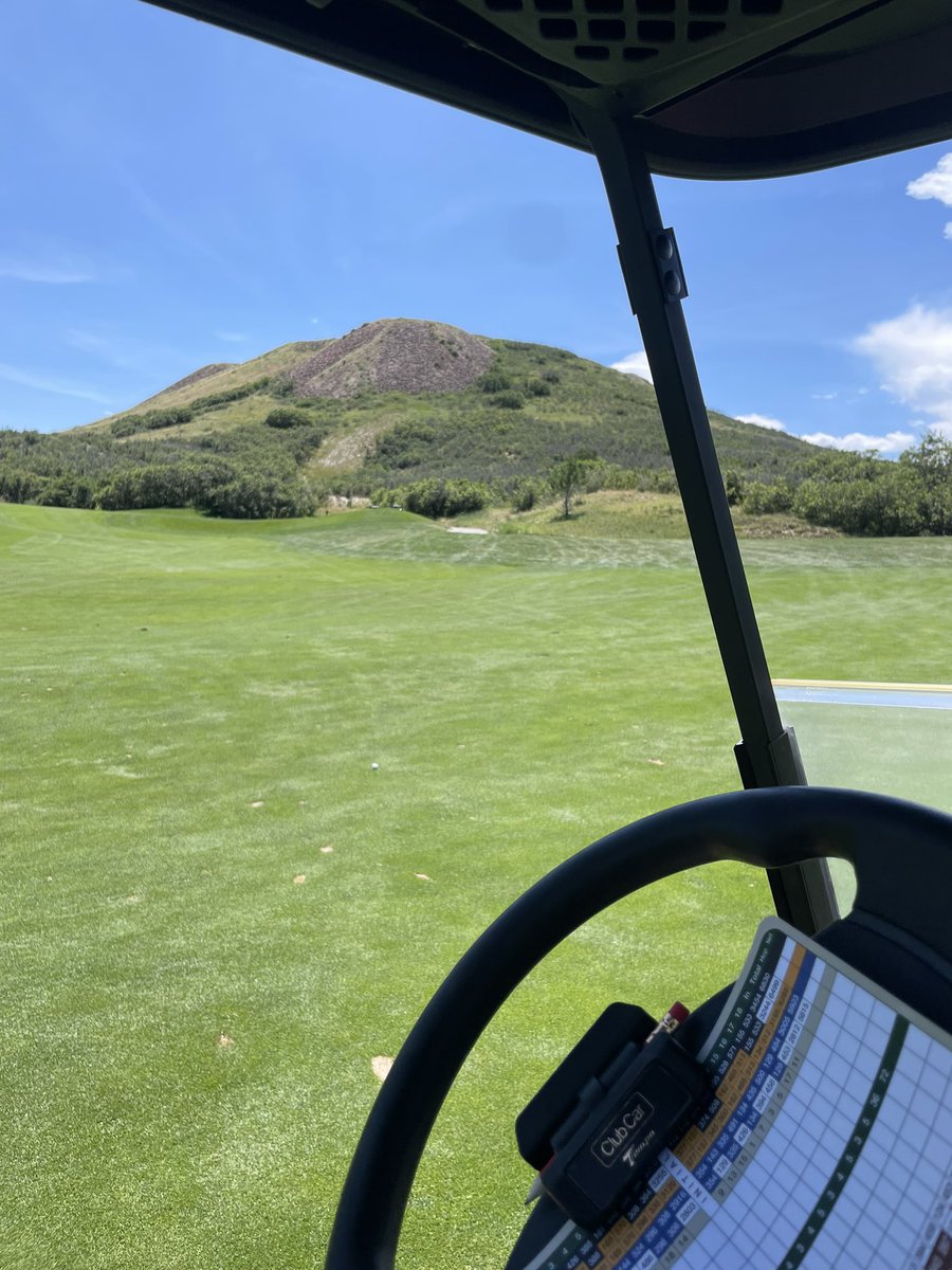 CarsonDField's tweet photo. I’ve done something golf-related each of the last eight days… and I’m not complaining ⛳️🏌️‍♂️ 

#MyFirstX (?) https://t.co/XhyOwGgOCd
