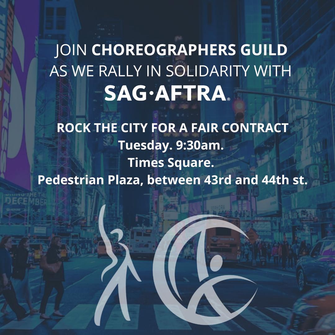 Come out and support! We'll have some picket signs available but feel free to make your own! Check-in at 9:30 am. Rally from 10am-12pm. Come for all or part!! #solidarity #SAGAFTRA #SAGAFTRAstrike