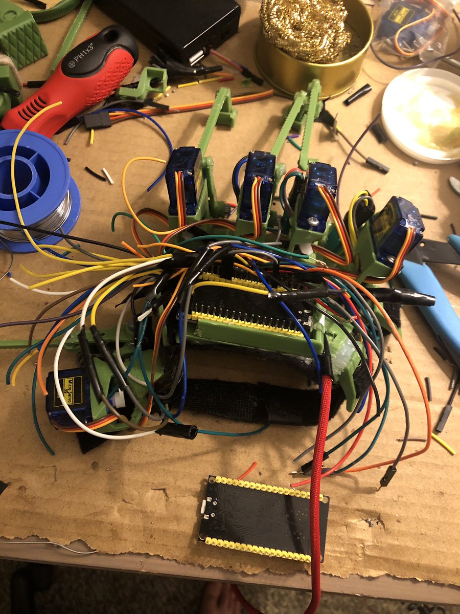 Nothing like soldering 45+ wires