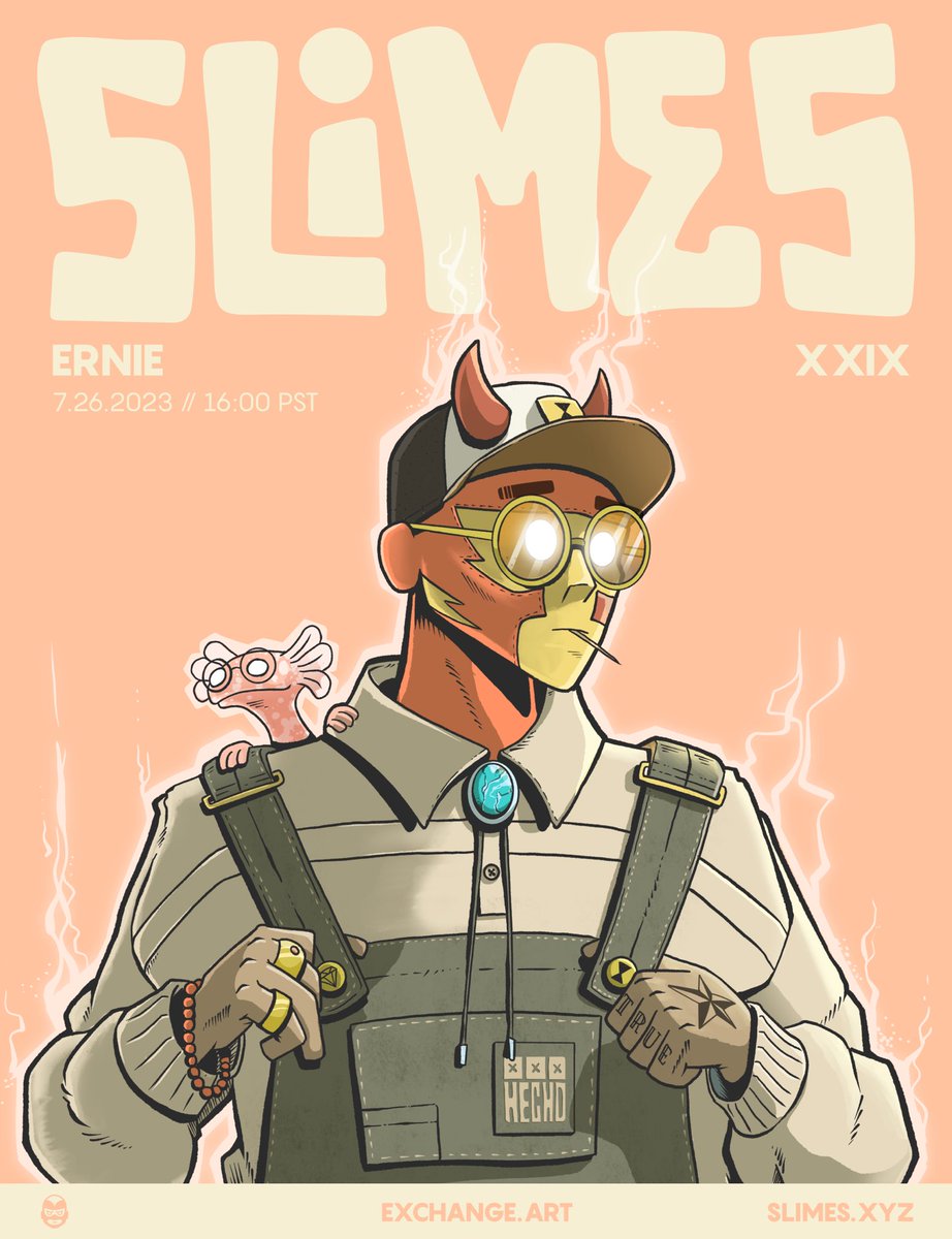 slimes_studio_'s tweet photo. REVEAL

MY SLIME
#29 

ERNIE

THIS WEDNESDAY, 4PM PST

@exchgART https://t.co/r6v62NMFVN