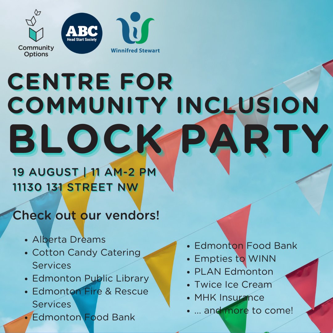 On Aug 19, so many great vendors will be at our Community Block Party! Don’t miss @albertadreams1986 @cottoncandycatering <a href="/EPLdotCA/">epldotca</a> <a href="/yegfoodbank/">Edmonton's Food Bank</a> <a href="/EmptiestoWinn/">Empties to WINN</a> <a href="/MHKInsurance/">MHK Insurance</a> <a href="/twiceicecream/">小夜理</a>.yeg <a href="/PLANYeg/">PLAN Edmonton</a> &amp; more! See you there! #yeg #yegblockparty #yegevents