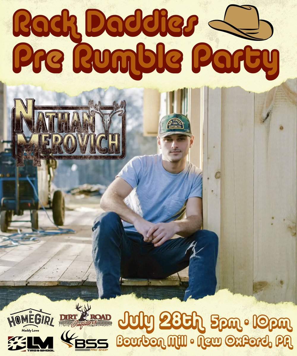 RackDaddies's tweet photo. This Fridays party is gonna be EPIC https://t.co/6NMwdaTwgF