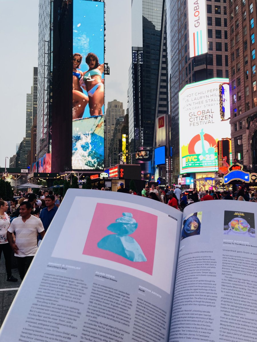 Unbelievably good review of ‘Every Is Slow’ in this months ever dope <a href="/ElectronicMagUK/">Electronic Sound</a> 

Grab a psychical copy of the thing - it’s beautiful. Paper weight / print quality &amp; colour / writing - it’s the real deal

🌞✌️🌝

❤️ from NYC

B&amp;F

<a href="/jamesabright/">James Alexander Bright</a> x <a href="/GrooveArmada/">Groove Armada</a>