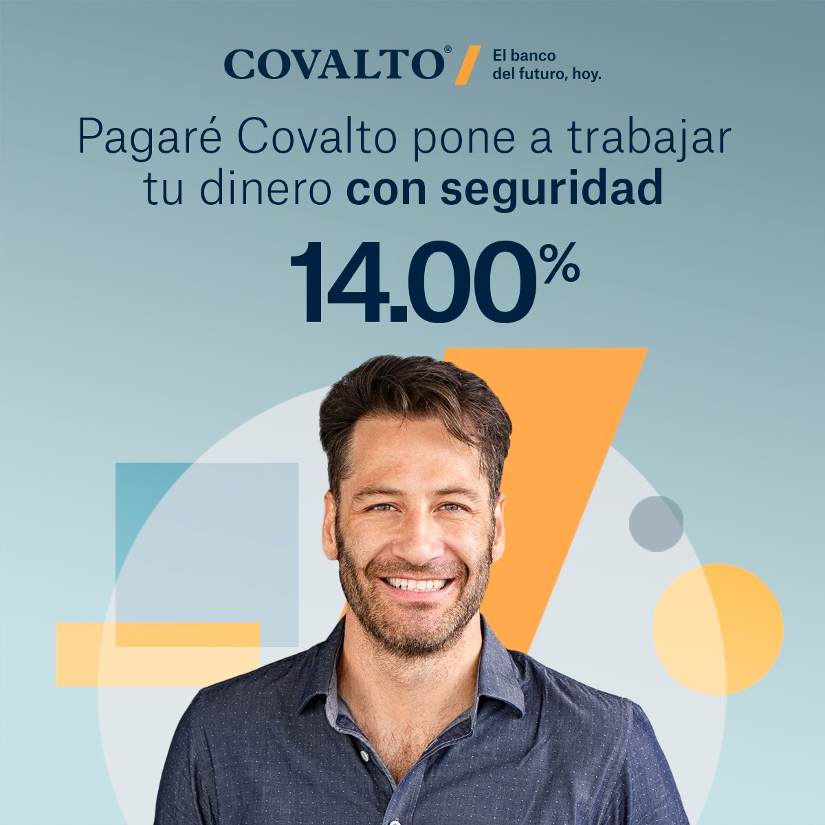 bancocovalto's tweet image. Mantén tu dinero creciendo con nuestro Pagaré respaldado por el IPAB: ¡hasta 14.00% anual! Solicita tu cuenta en: covalto.com/invierte-hoy
#InversionesSeguras #IPAB #inversiones2023 #dinero