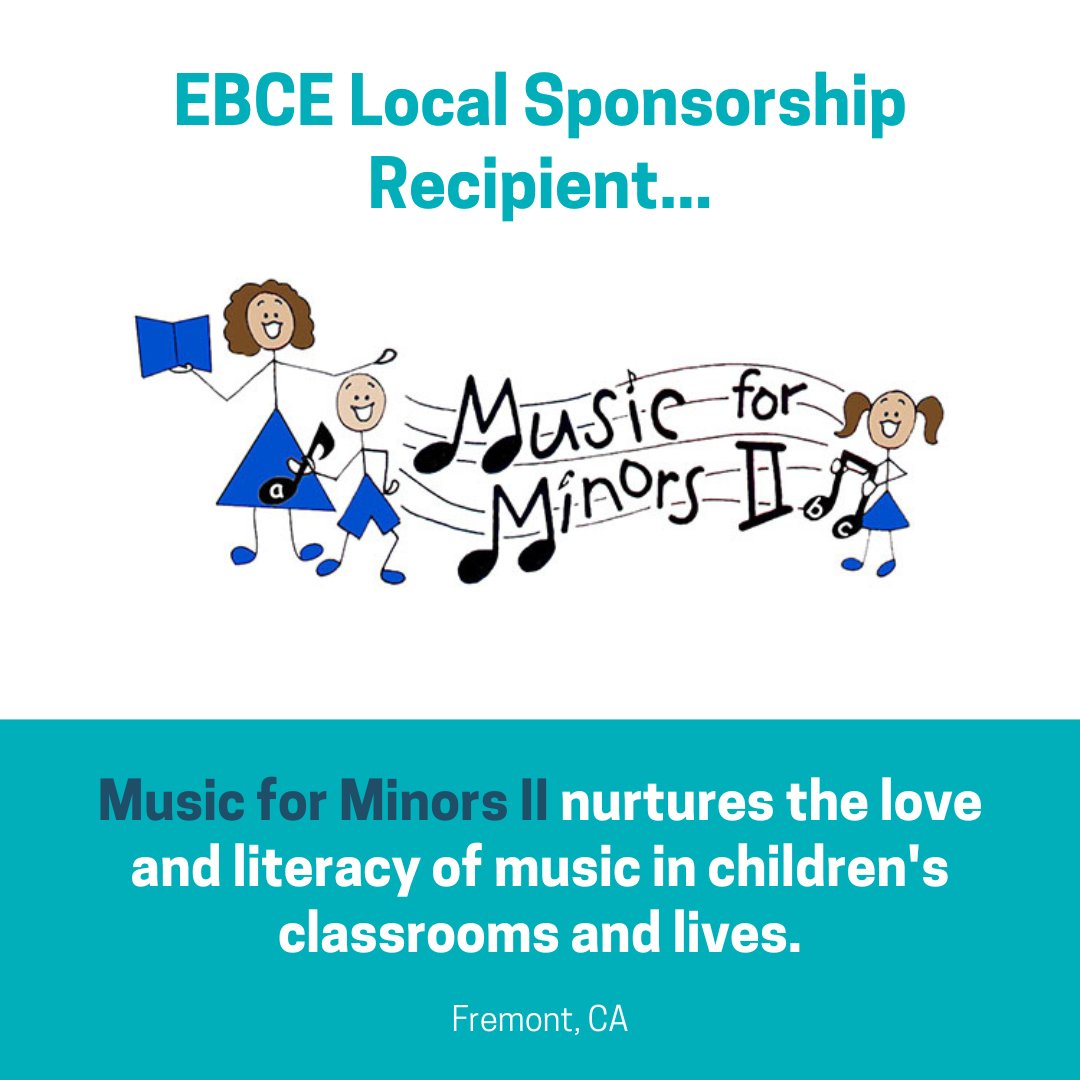 PoweredwithAva's tweet photo. EBCE Community Sponsorship Recipient: @MFMII_ORG nurtures the love and literacy of music in children's classrooms and lives.

Learn more: https://t.co/tlJgygFOIW https://t.co/vDwzryqWEp