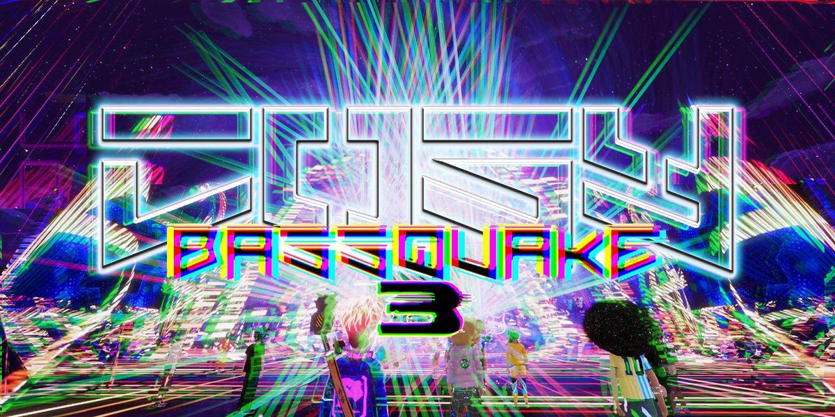 BASSQUAKE // PHASE 3 is IMMINENT ⚡️🔊 Threat level = MAXIMUM 🚨🚨🚨🚨🚨 Prepare to surrender your senses to the explosive fusion of pulsating beats and electrifying visuals this Saturday in @Decentraland from 11PM UTC//7PM EST!!