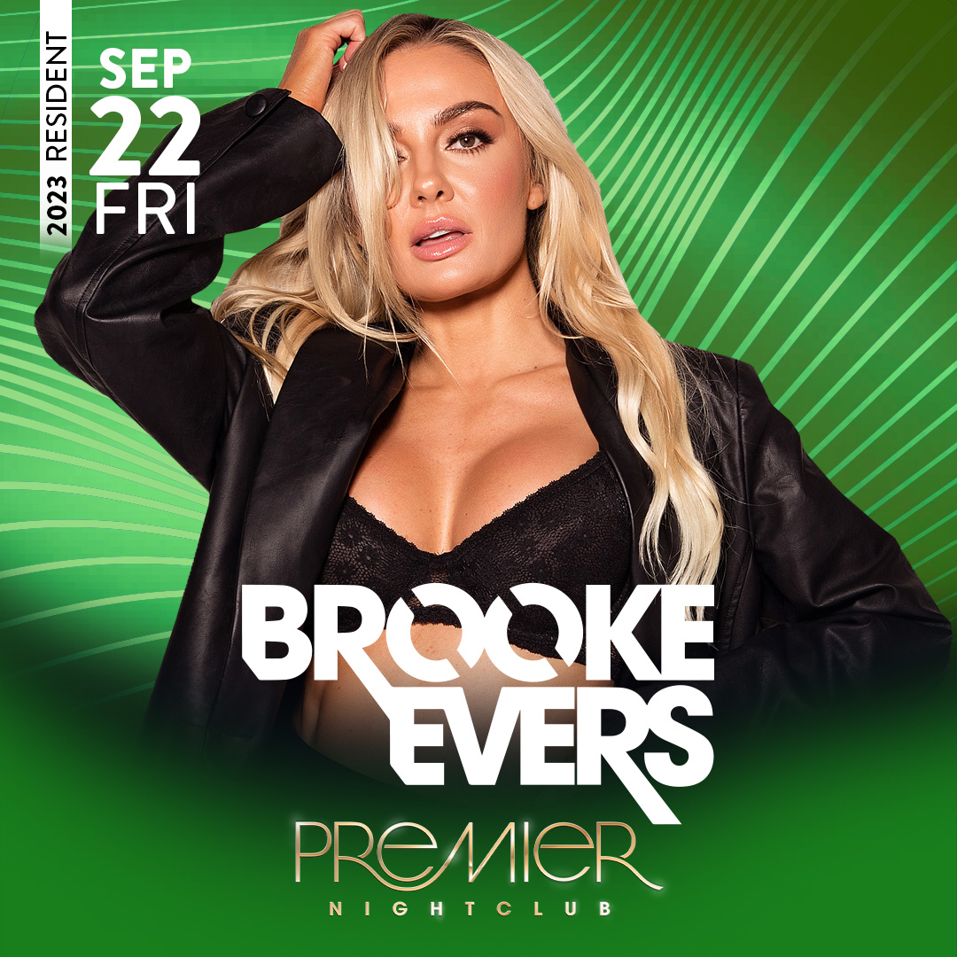 PremierAC's tweet photo. SHE'S BACK! ๐ค๐ Party with our girl @Brookeevers Friday, September 22 under the #PremierAC chandelier! โก โ๏ธ ๐ฅ
โ
For price of admission visit https://t.co/6eknjpNAww! https://t.co/8AMFs1xKsL