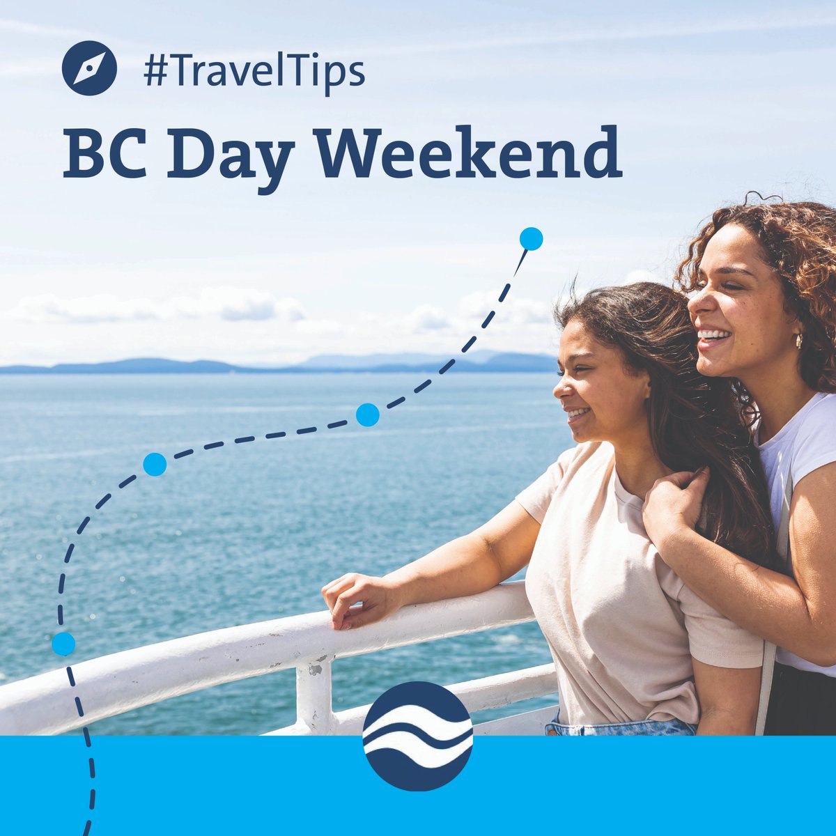 BCFerries's tweet photo. #BCDayWeekend
We're preparing to welcome over 580k passengers and 210k vehicles on board from August 3rd - 8th. Our top tips to avoid sailing waits 👇
✅ Book in advance
✅ Walk on board
✅ Travel off-peak
✅ Check #CurrentConditions
Find all our BC Day #TravelTips below. ^km https://t.co/4SXFlBK5hP