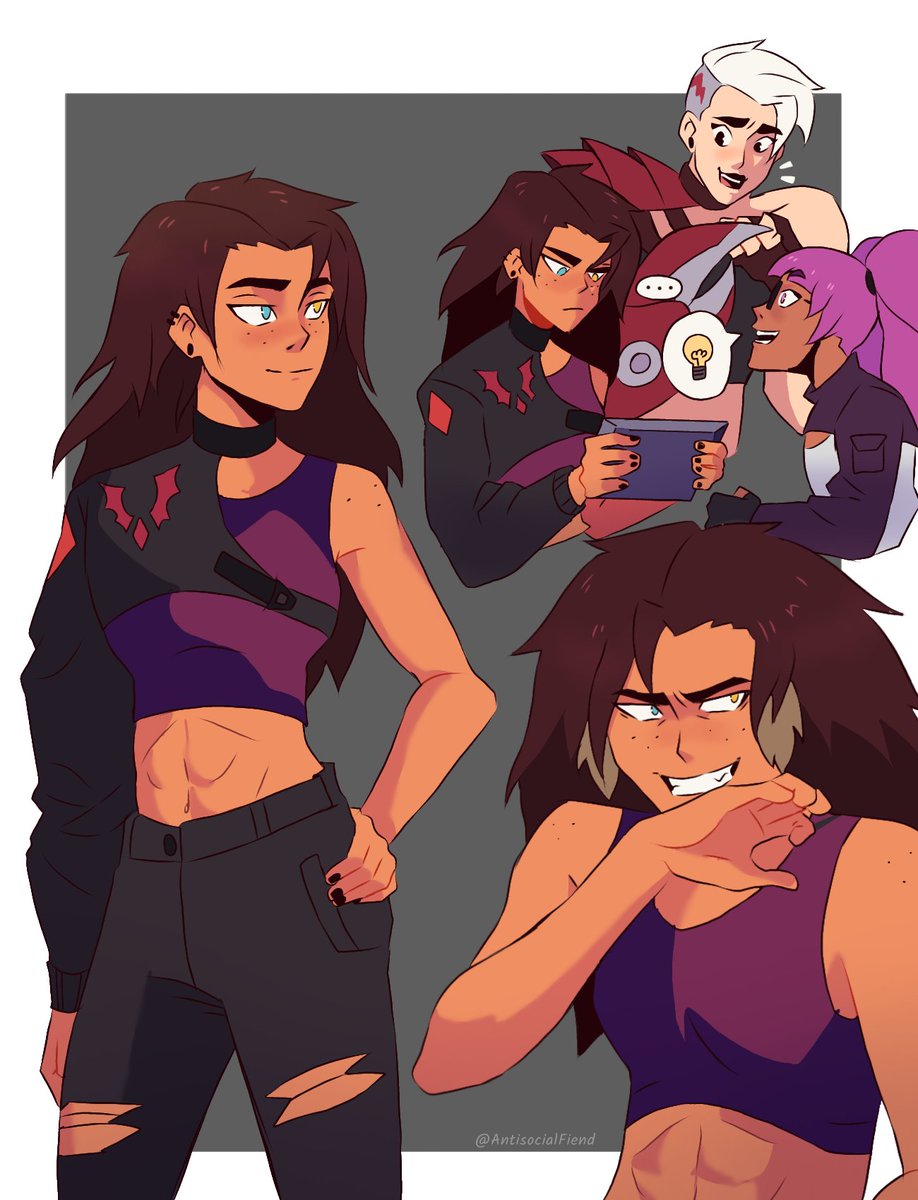 Modern Catra Au (with Super Pal Trio✨)
#SheraandthePrincessesofPower #SPOP #spop #spopfanart #Catra #catradorafanart #catradora