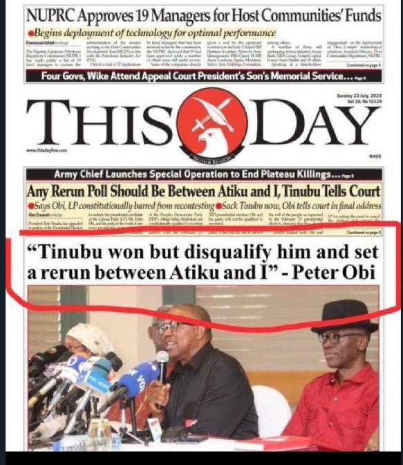 Fake news. Fake news. Fake news. 

Kindly retweet, let it go viral. Any Fake new against PO will not stand or prosper.