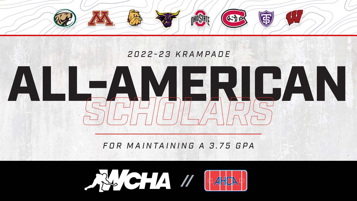 The best out there on the ice and in the classroom. Proud of our 53 honorees!

READ➡️bit.ly/3Oq8YpQ