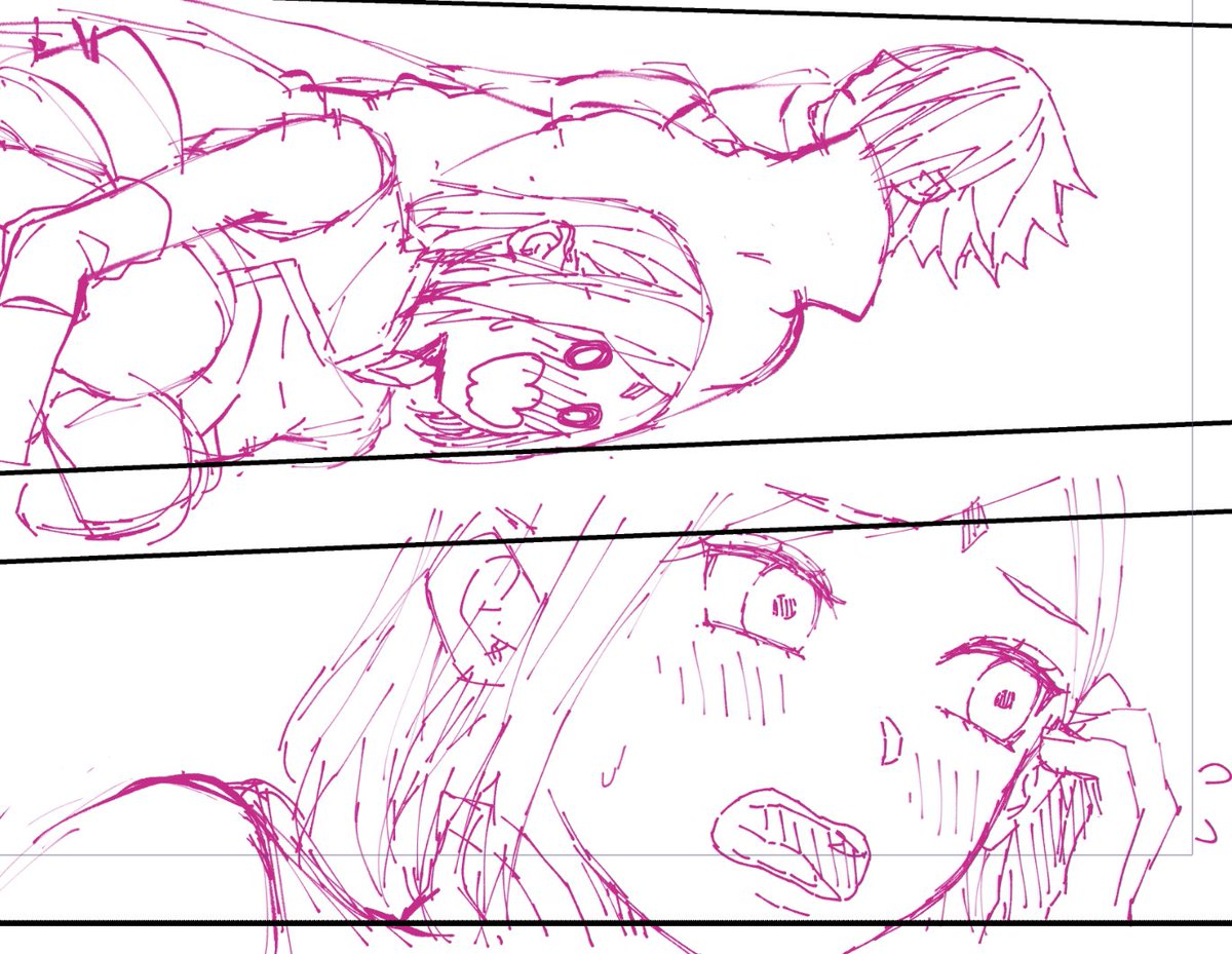 短い漫画描いてる😀※リメイクです。