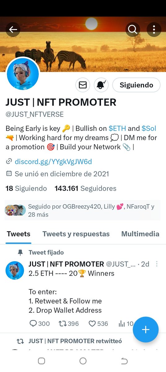 JJ_1811Sam's tweet photo. @JUST_NFTVERSE Follow 🔔
RT + Like ❤️ https://t.co/aaCtXA9PHL