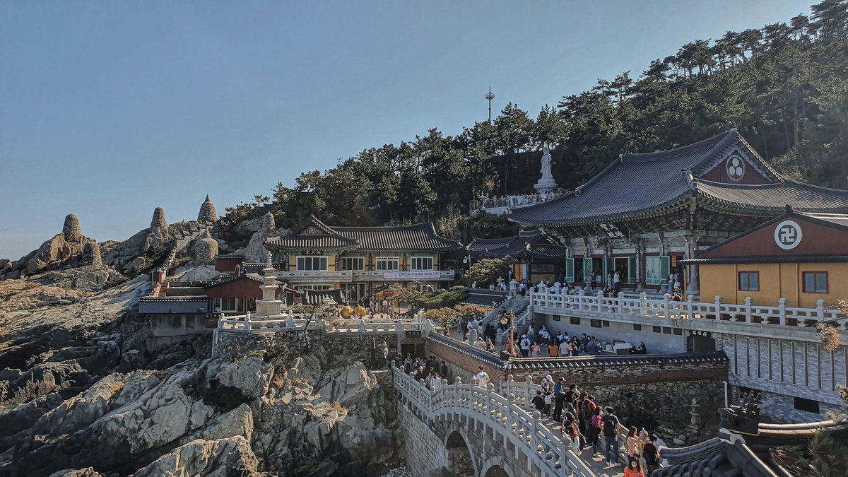 oohness's tweet photo. Haedong Yonggungsa Temple.
The Most Beautiful Temple in Korea.

#Korea2022 https://t.co/wN2ASxJM4e