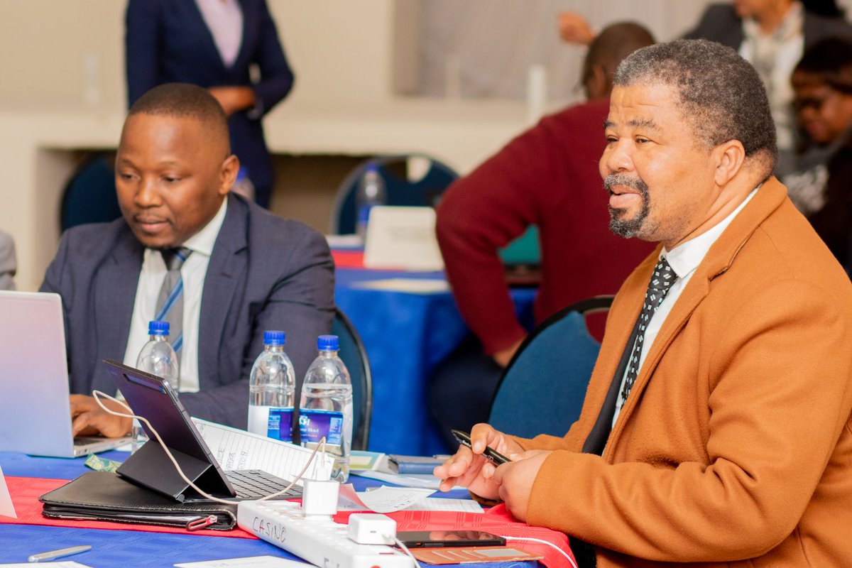 Uneswa_F's tweet photo. On the 18th of July 2023, members of the University of Eswatini's (UNESWA) Strategic Plan Development Steering Committee participated in UNESWA's 2023-2028 strategic plan.  #strategicplanning #uneswa #uneswafoundation #multiplyingimpact https://t.co/L2tvSq7mWN