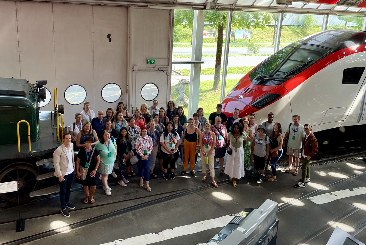 PascalPrinz's tweet photo. Great pleasure to kick off the TTC Tour Brands Global FAM trip in #Lucerne #Switzerland 🇨🇭🌻 @TravelTTC @MySwitzerland_e @AnnCTP https://t.co/oIzqNw1Knv