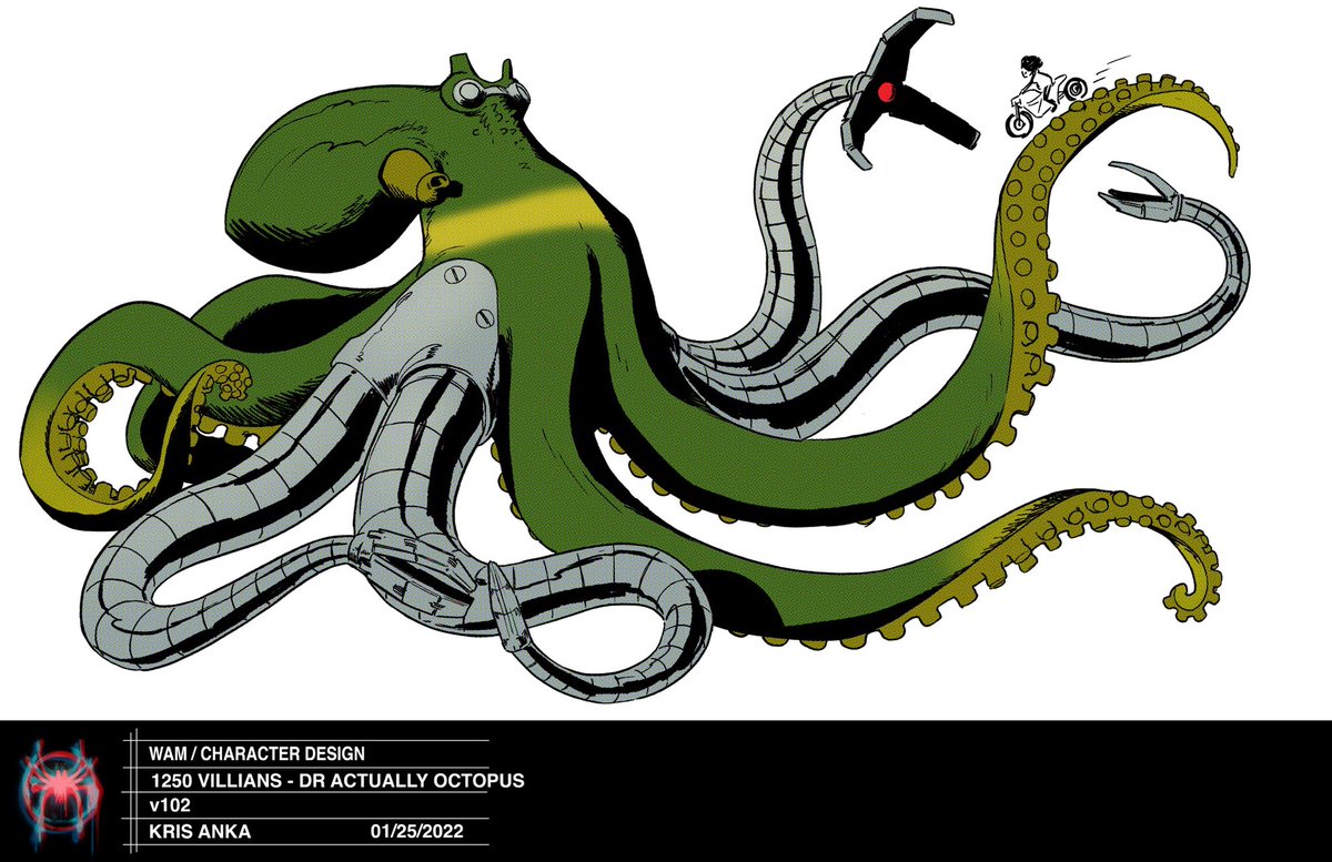 Big Wheel Dr Actual Octopus Shocker Beetle Mysterio #AcrossTheSpiderVerse